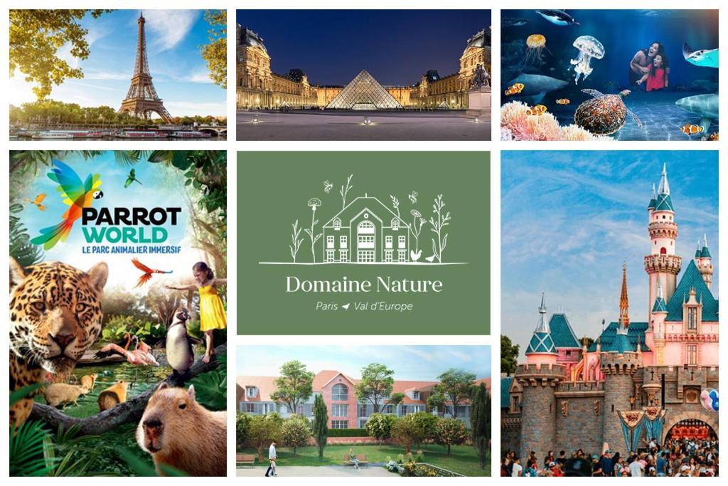 Domaine Nature - Paris/Val D'Europe Bussy-Saint-Georges Zewnętrze zdjęcie